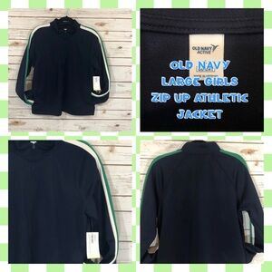 Little Girls NWT Large Zip Up Old Navy Active Jacket